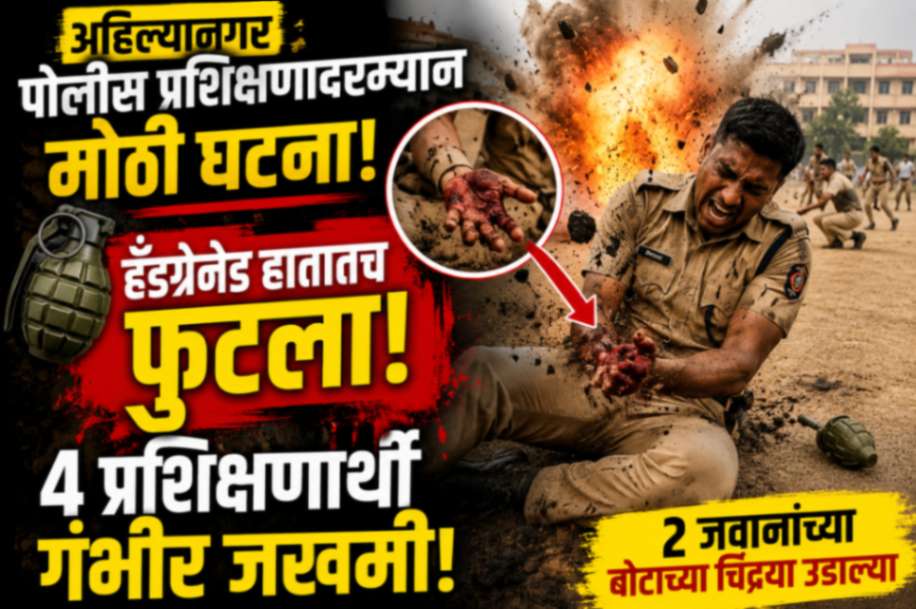 Ahilyanagar Police Drill News
