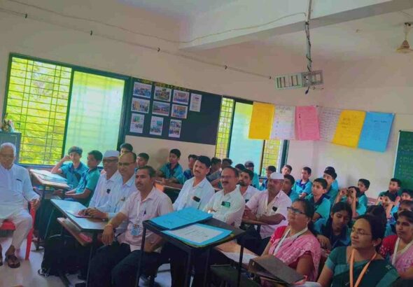Jay Malhar Vidyalaya pimpalgaon rotha visit supa